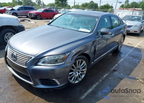 2013 Lexus Ls 460 from USA, damaged, VIN JTHCL5EF3D5018160